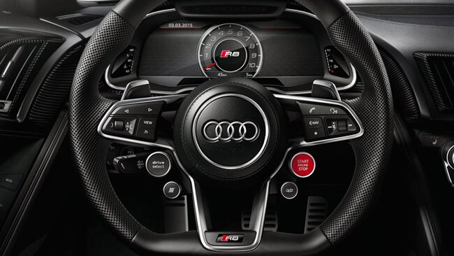 Cricketing maestro Virat Kohli at the launch of Audi's most powerful car in India