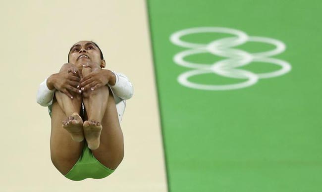 In Pictures: Dipa Karmakar at the Olympics