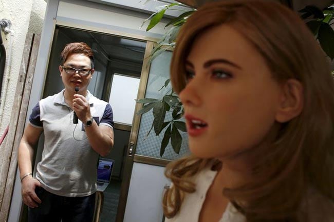 A Hong Kong man has designed a sex robot. And it looks like Scarlett Johansson A Hong Kong man has designed a sex robot. And it looks like Scarlett Johansson