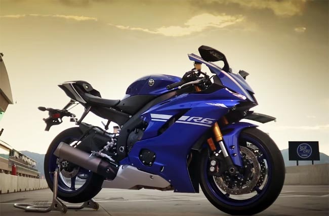 Here's a look at the new Yamaha YZF-R6 Here's a look at the new Yamaha YZF-R6