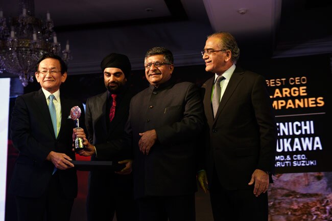 Winners of India's Best CEO MindRush Award 2016