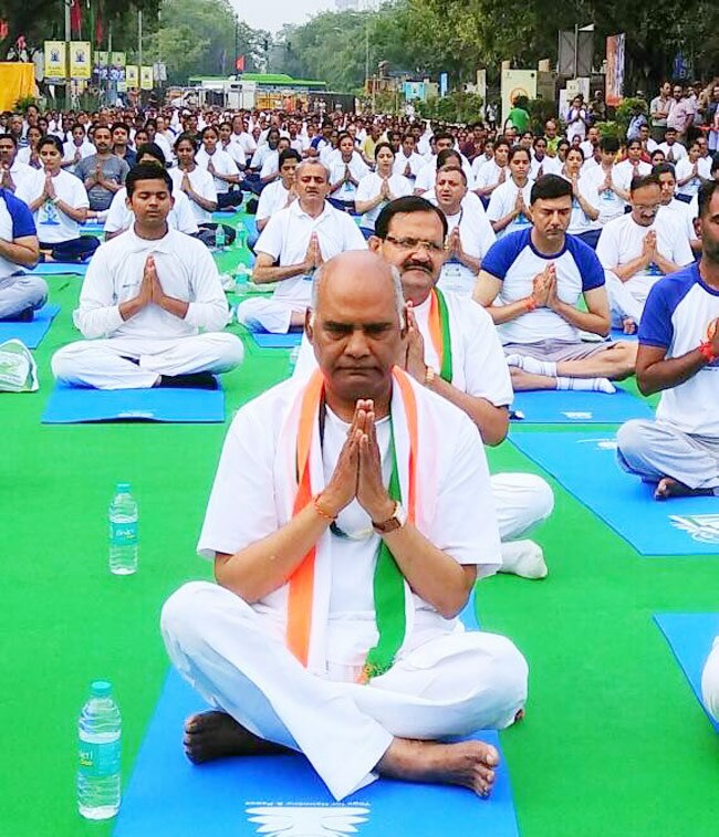 In pics: International Yoga Day 2017 