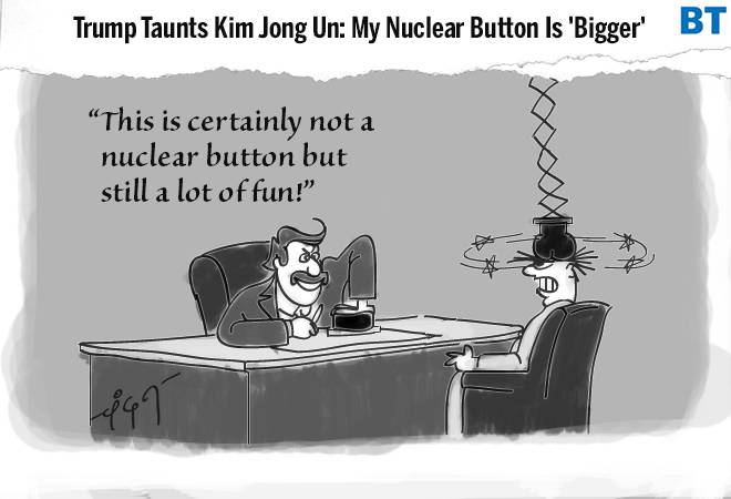 Business Cartoons of January, 2018