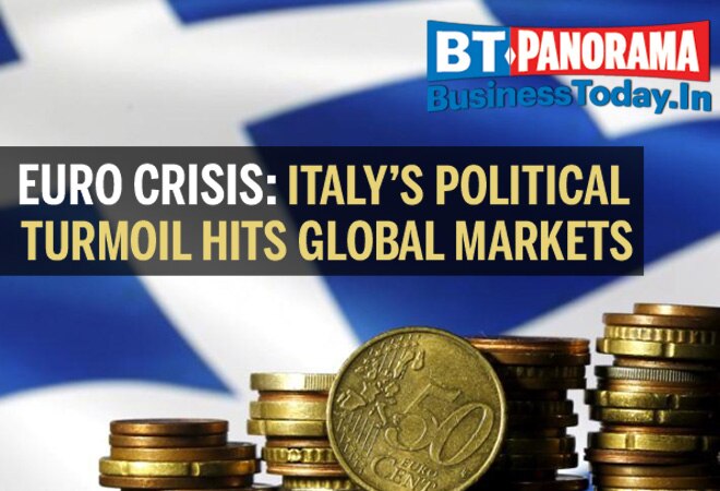 Euro crisis: Italy's political turmoil hits global markets