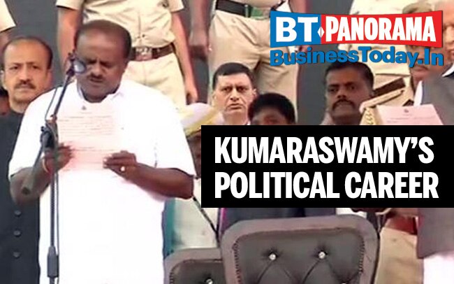 The political career of HD Kumaraswamy, the new Karnataka CM
