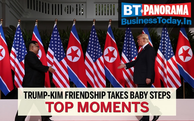 Donald Trump's friendship with Kim Jong-un takes baby steps