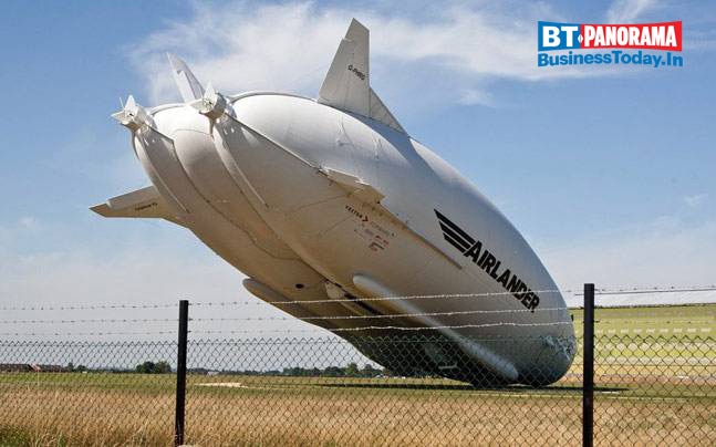 Airlander 10 'the flying bum' is the new thing in luxury travel