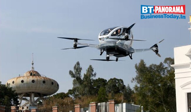 Flying taxis at your service: The race is on for the 'Uber of the skies'