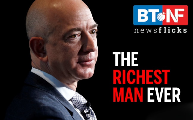 Amazon founder Jeff Bezos and other richest men in modern history