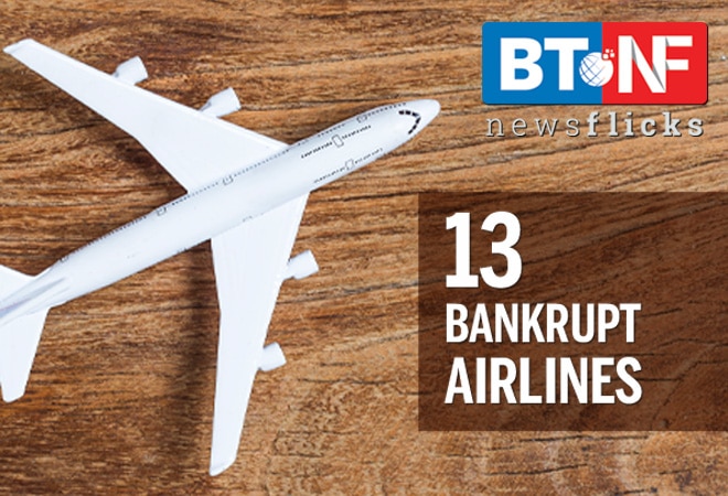 13 airlines which went off radar due to failures and bankruptcy