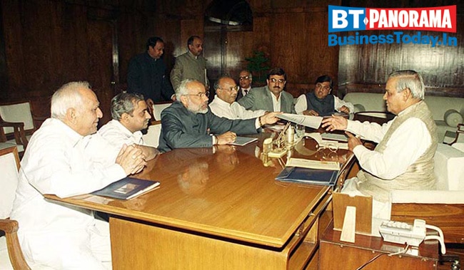 In pics: Narendra Modi, Atal Bihari Vajpayee's special moments   