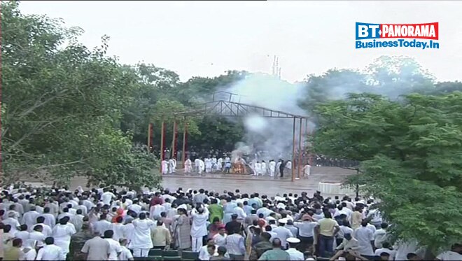 In Pics: The last journey of former PM Atal Bihari Vajpayee