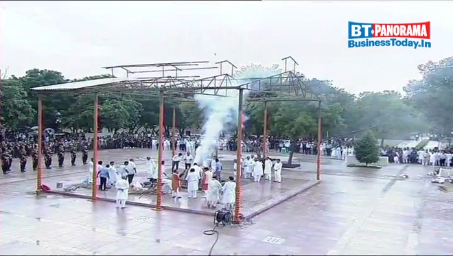 In Pics: The last journey of former PM Atal Bihari Vajpayee