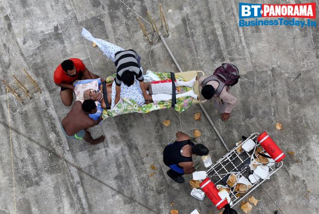 Companies, politicians, celebrities donate to flood-hit Kerala