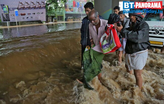 Companies, politicians, celebrities donate to flood-hit Kerala