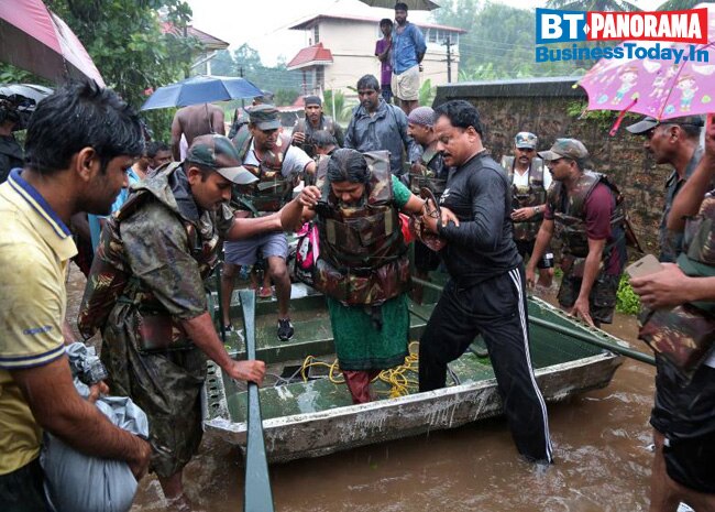 Companies, politicians, celebrities donate to flood-hit Kerala