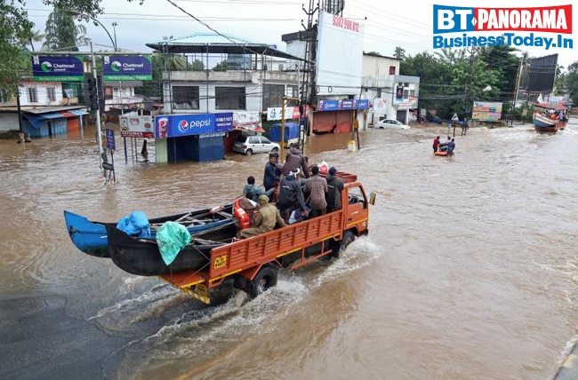 Companies, politicians, celebrities donate to flood-hit Kerala