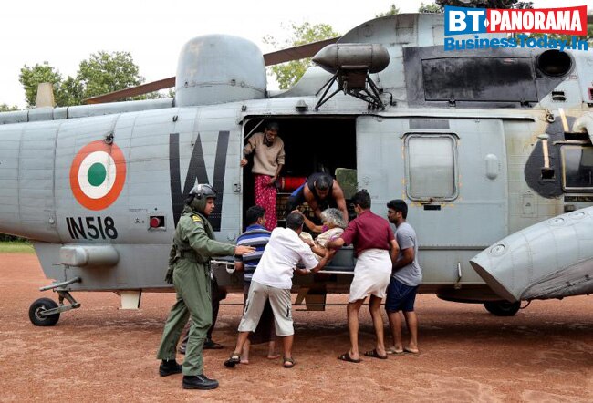 Companies, politicians, celebrities donate to flood-hit Kerala