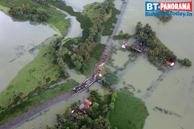 Companies, politicians, celebrities donate to flood-hit Kerala