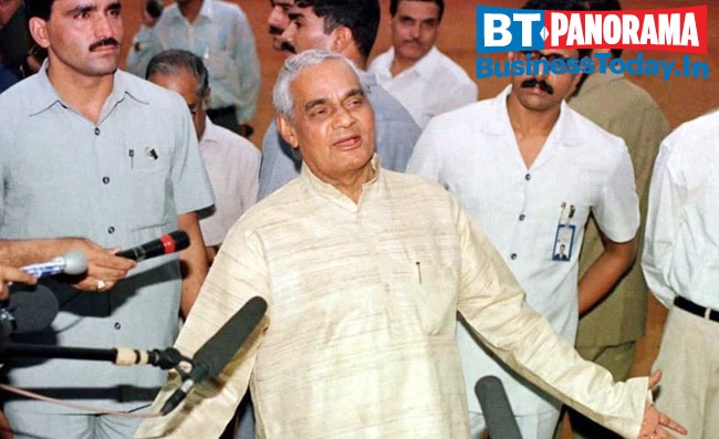 In pics: Narendra Modi, Atal Bihari Vajpayee's special moments   