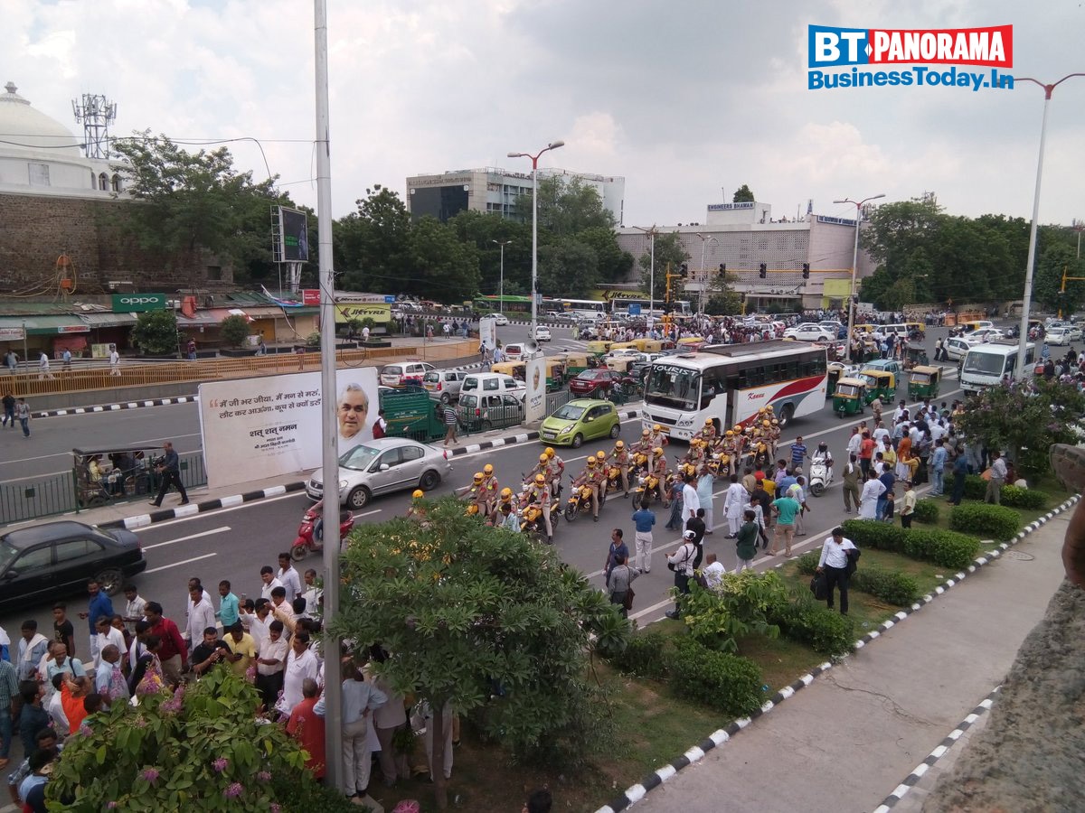 In Pics: The last journey of former PM Atal Bihari Vajpayee