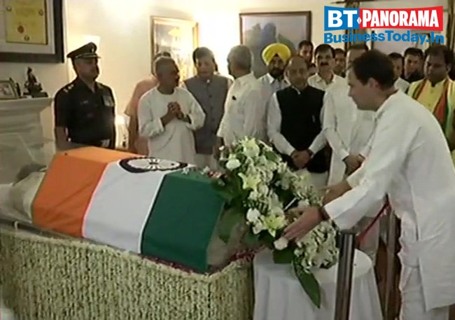 In Pics: The last journey of former PM Atal Bihari Vajpayee