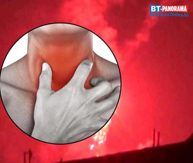 Here is how chemicals in firecrackers can affect your health