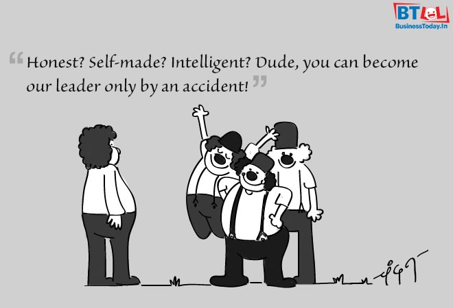 Cartoon of the Day: A leader only by an accident and other jokes! Cartoon of the Day: A leader only by an accident and other jokes!