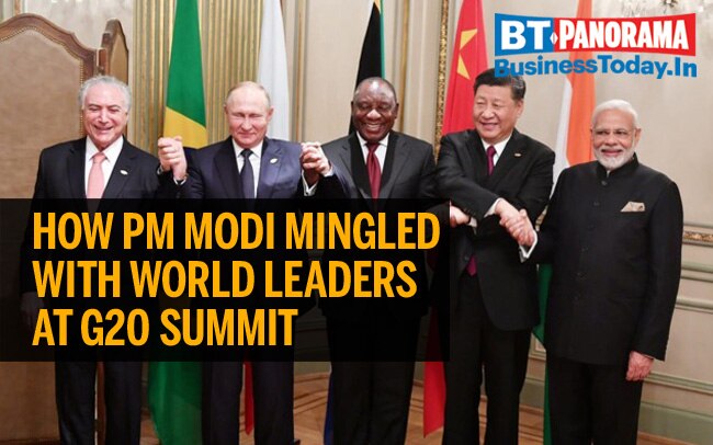 How PM Modi mingled with world leaders at G20 summit