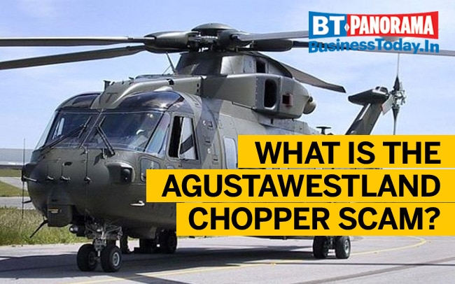 What is the AgustaWestland chopper scam?
