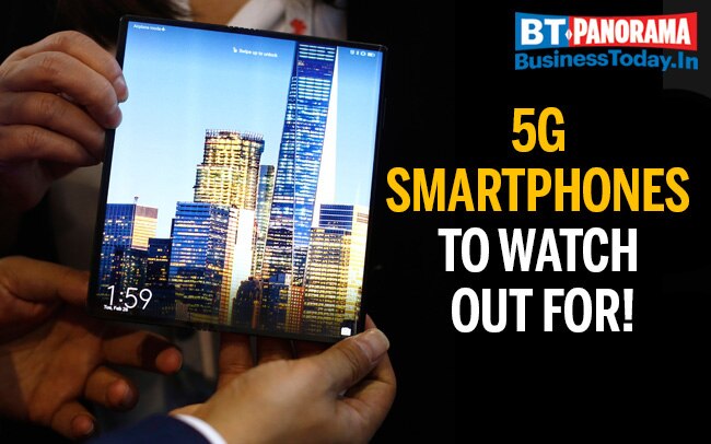 The 5G smartphones showcased at the Mobile World Congress 2019