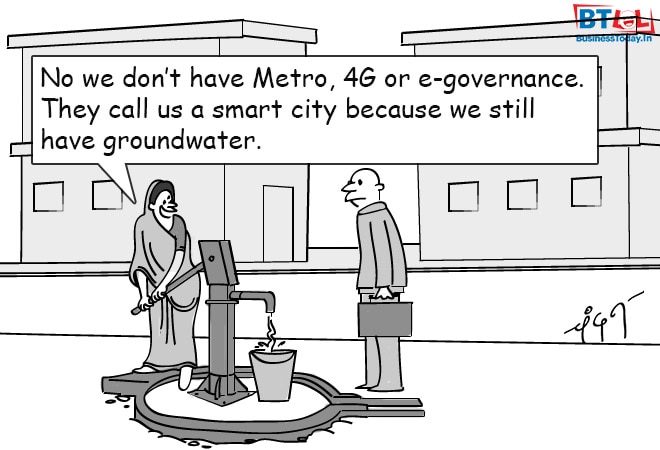 Cartoon of the Day: If rupee is made of concrete and other jokes!