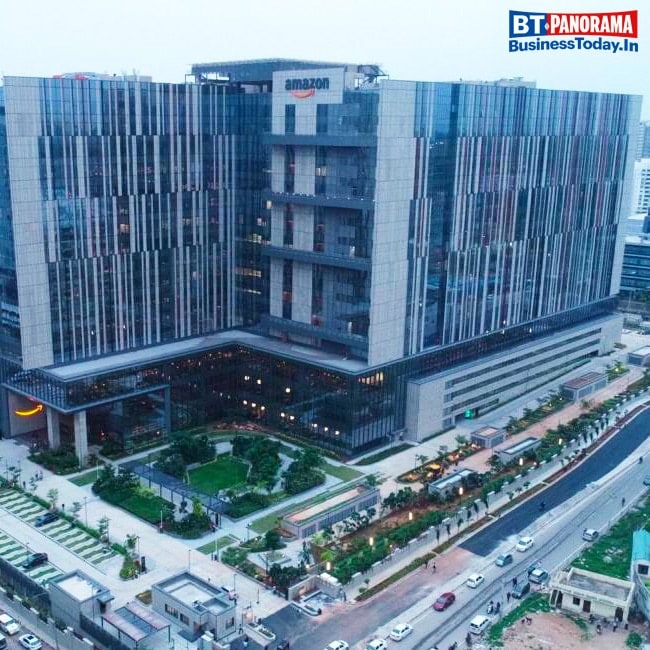 A peep into Amazon's largest global office in Hyderabad A peep into Amazon's largest global office in Hyderabad