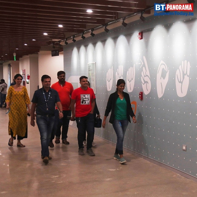 A peep into Amazon's largest global office in Hyderabad A peep into Amazon's largest global office in Hyderabad