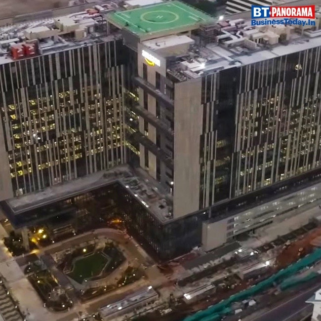 A peep into Amazon's largest global office in Hyderabad A peep into Amazon's largest global office in Hyderabad