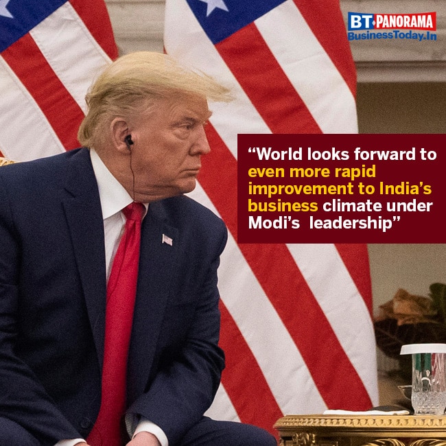 Here are the best quotes of US President Trump from his India visit