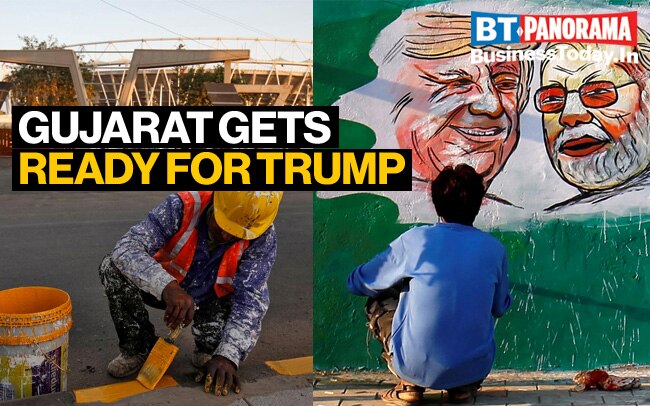 How Ahmedabad is preparing for US President's visit