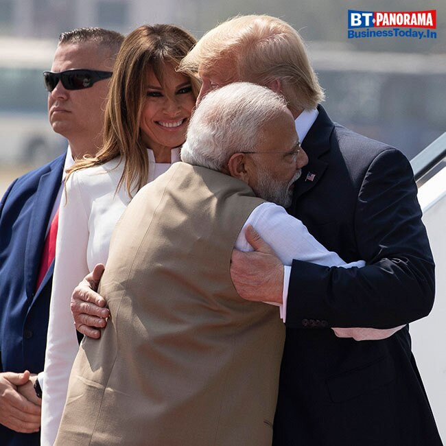 How President Trump and family spent Day 1 of India visit