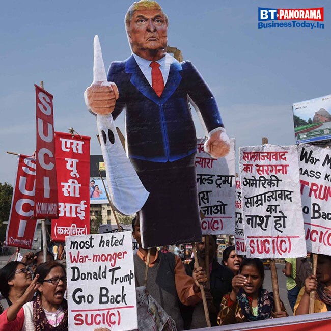 How President Trump and family spent Day 1 of India visit