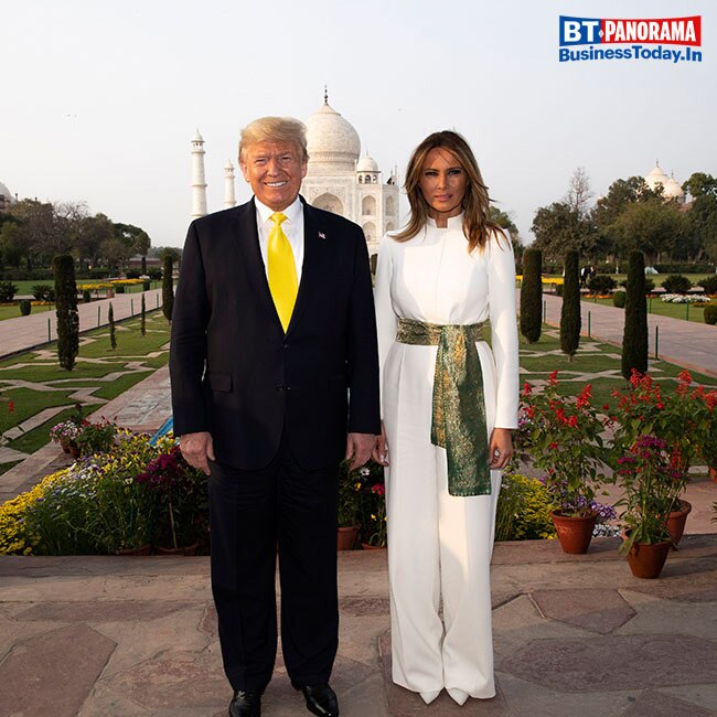 How President Trump and family spent Day 1 of India visit