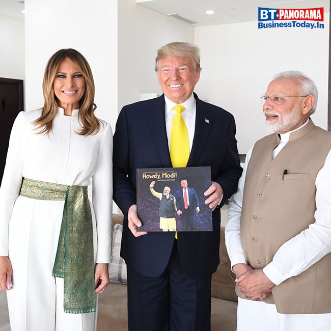 How President Trump and family spent Day 1 of India visit
