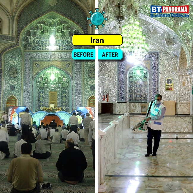 What the worst coronavirus-hit countries look like today