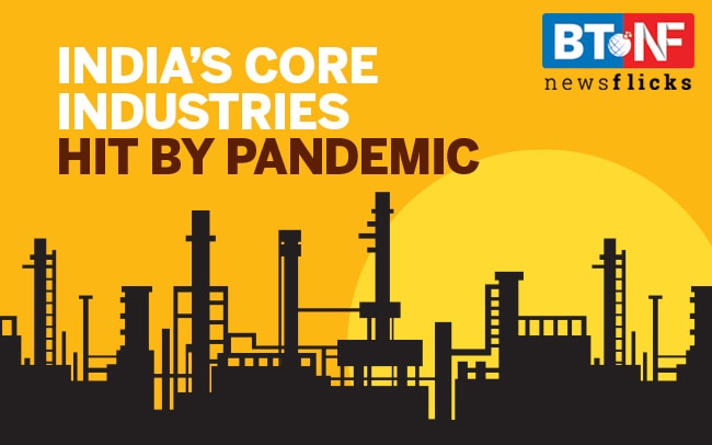 The core sector production in April'20 contracted at its fastest pace in last 8 years