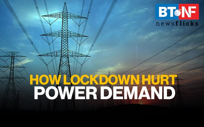 How demand for power dipped as lockdown was extended