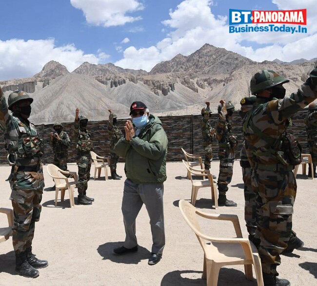 PM Modi makes surprise visit to Ladakh amid rising India-China tension