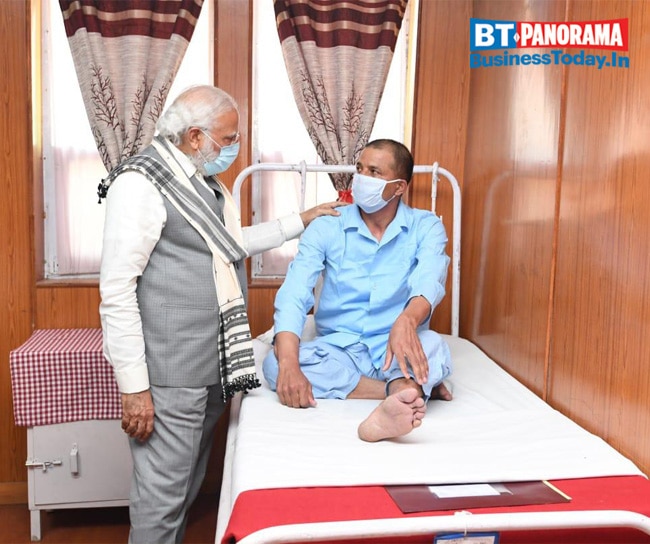 PM Modi makes surprise visit to Ladakh amid rising India-China tension