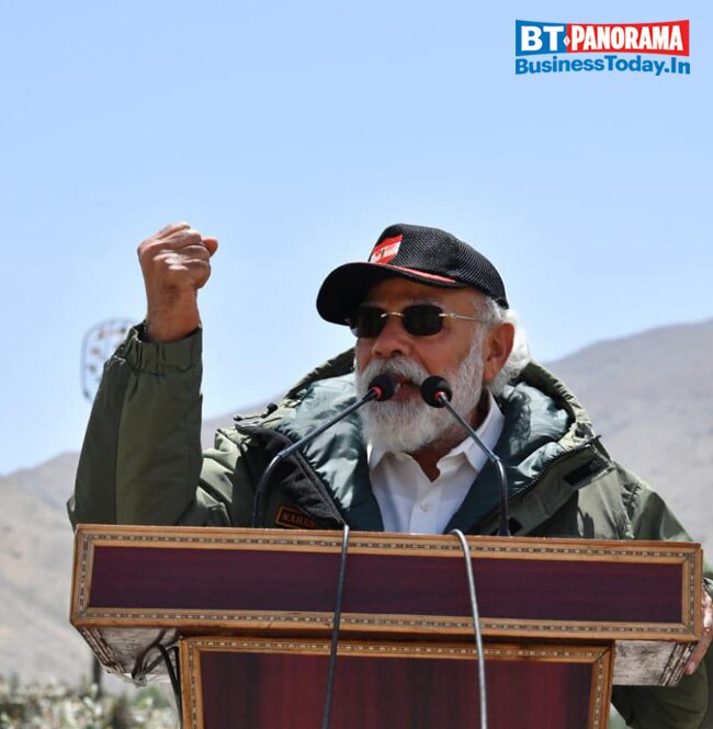 PM Modi makes surprise visit to Ladakh amid rising India-China tension