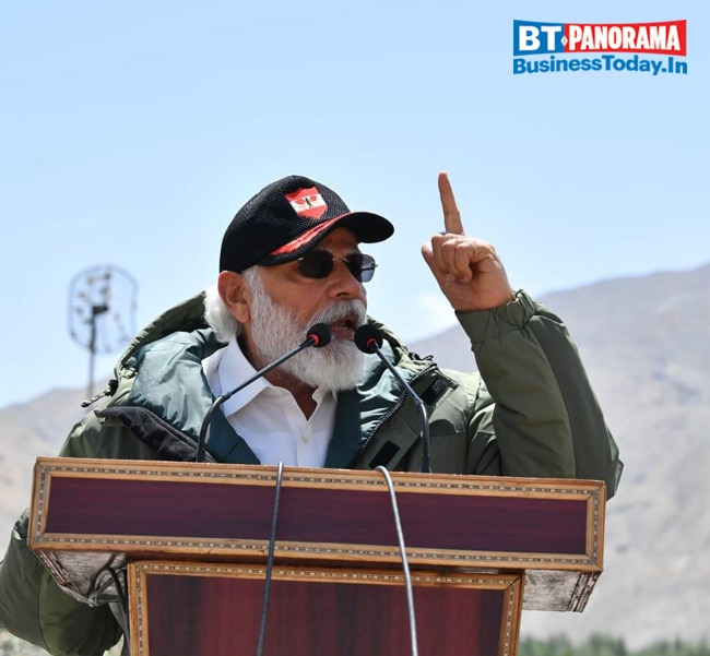 PM Modi makes surprise visit to Ladakh amid rising India-China tension