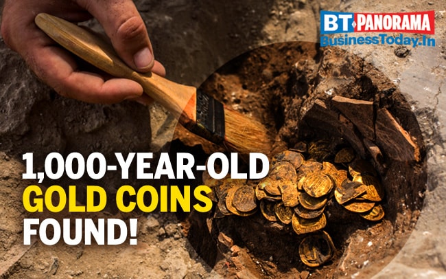 Stash of 1,000-yr-old gold coins unearthed by teens in Israel Stash of 1,000-yr-old gold coins unearthed by teens in Israel