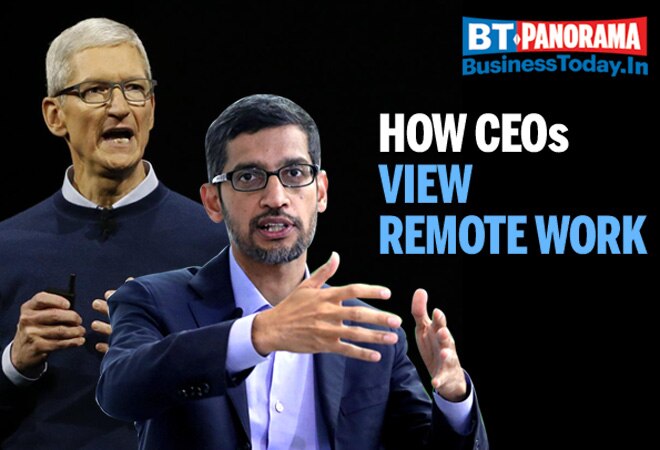 How famous CEOs view new trend of employees working from home